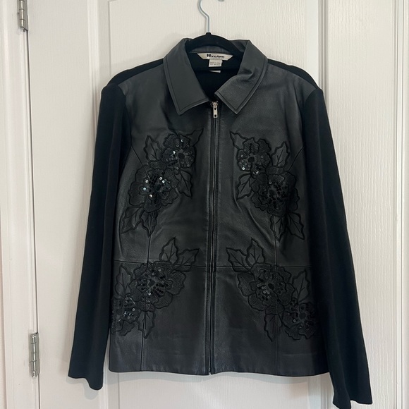 Nygard collection women’s leather jacket sz xl - Picture 2 of 7